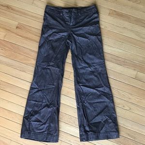 Banana Republic Size 6 Brown Wide Leg Pants